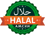 A.M.C.V.H. certified Halal