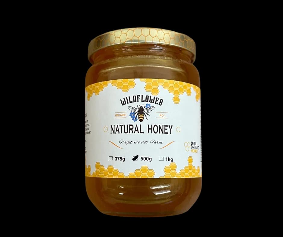 Forget-Me-Not Farm Honey - alternate view