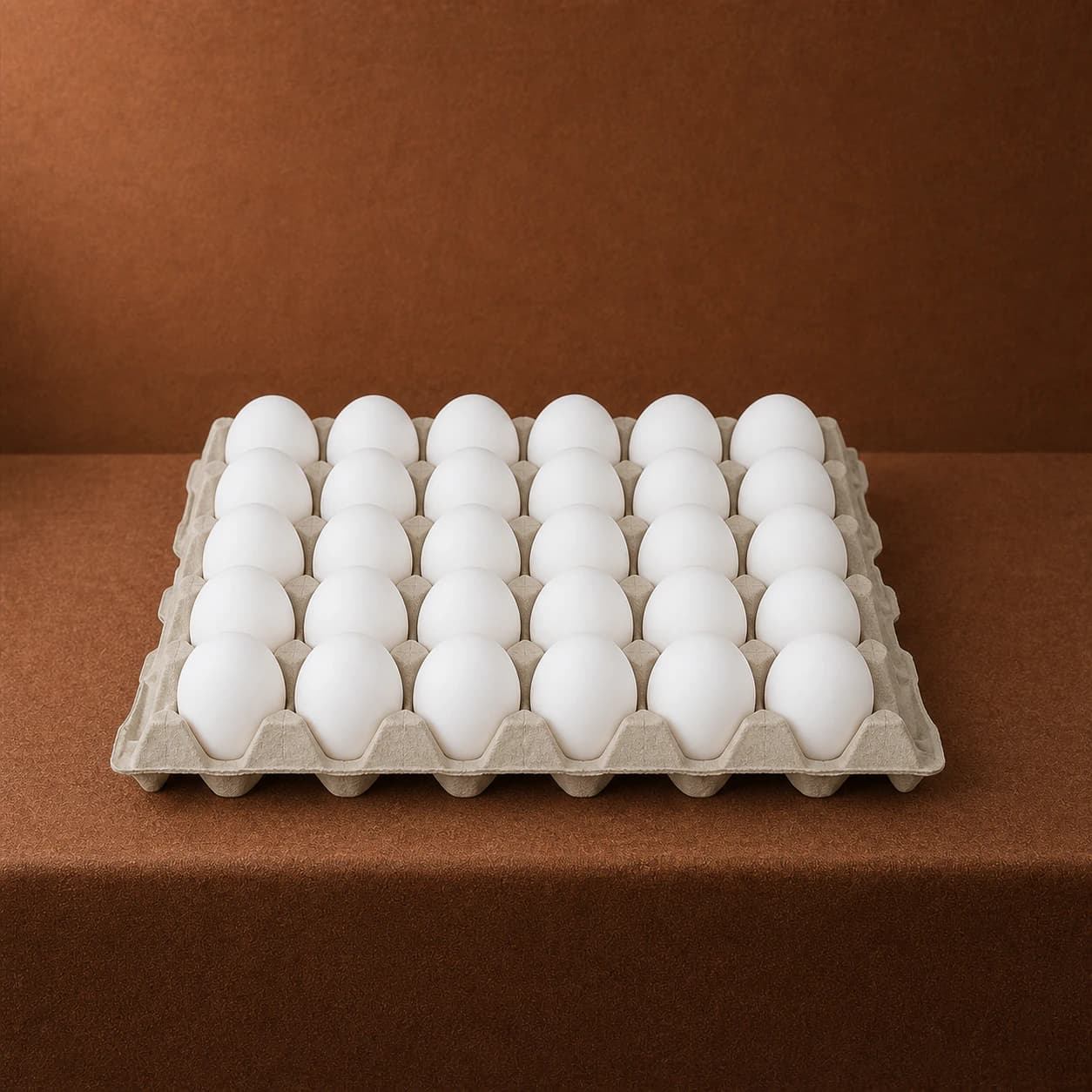 30 eggs - Medium White Tray