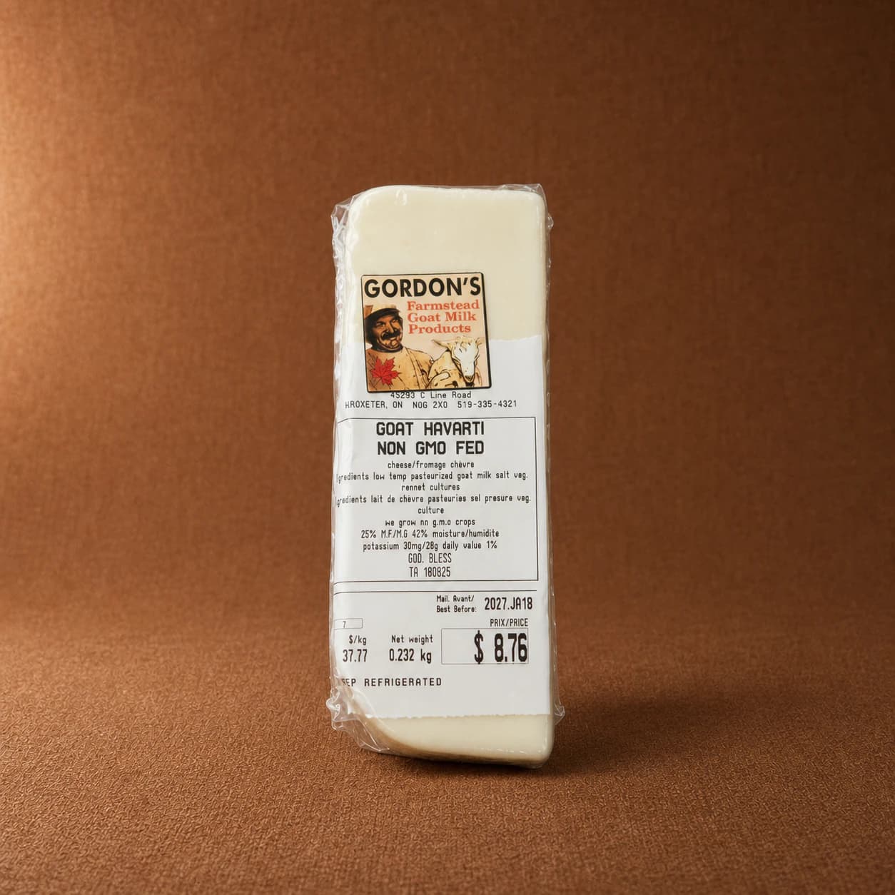 Havarti - Gordons Goat Cheese