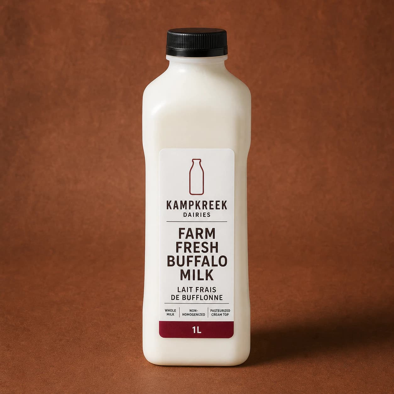Kampkreek Dairies Farm Fresh Buffalo Milk - 1L