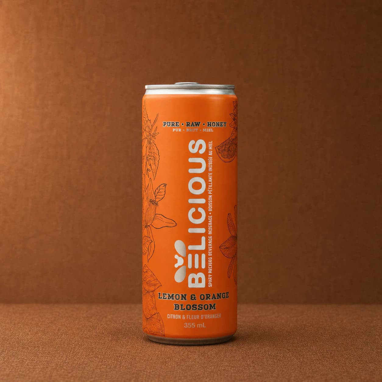 LEMON , ORANGE BLOSSOM - Belicious Sparkling Beverage
