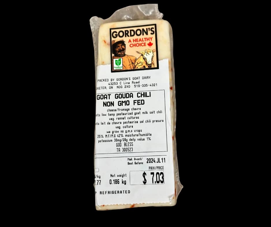 Gouda- Gordons Goat Cheese