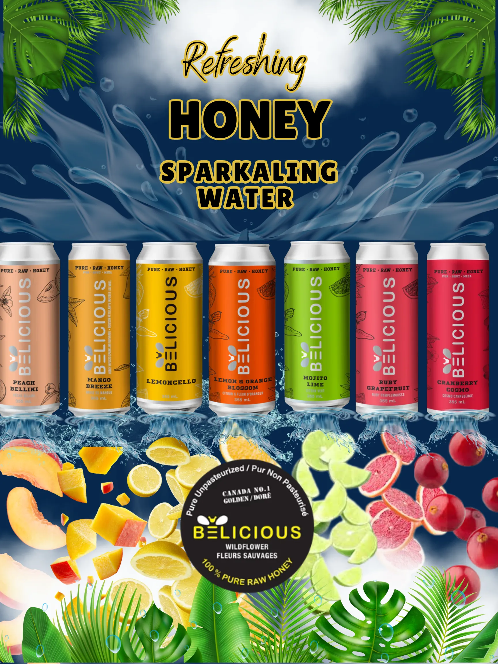 Grapefruit - Belicious Sparkling Beverage
