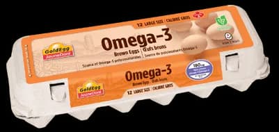 Omega 3 Large Brown Carton
