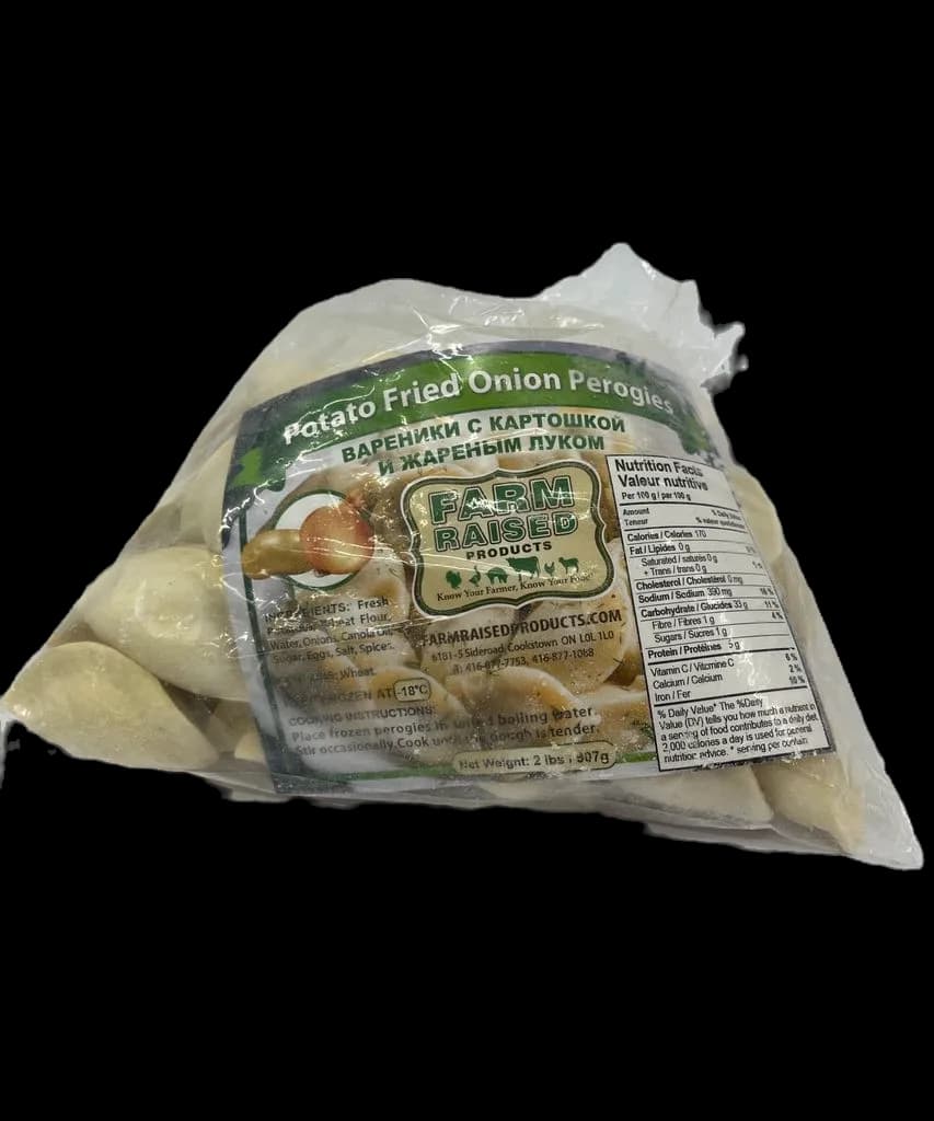 Potato Fried Onion Perogies